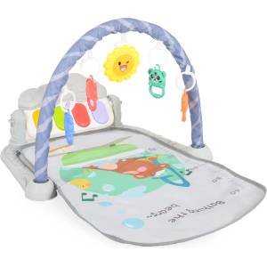 Moni Активна гимнастика Moni Toys - Мече, Сива (111577)