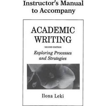 Academic Writing: Instructor´s Manual