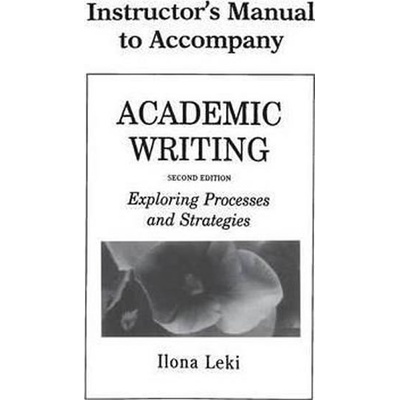 Academic Writing: Instructor´s Manual