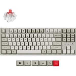 Keychron C1 Pro 8K QMK - Super Red Switch (C1PX-M1) Клавиатури