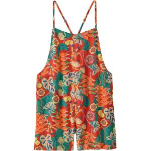 Patagonia Дамски гащеризон Patagonia Women's Tidal Threads Romper Jumpsuit - Tropiclimb: Hot Ember - размер XL (102-5258-0215)