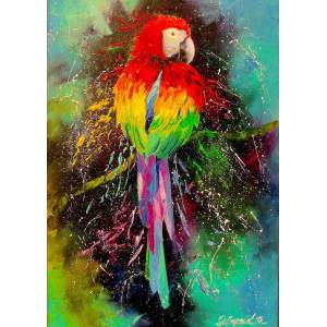 Enjoy - Puzzle Colorful Parrot - 1 000 piese