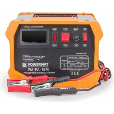 Powermat Зарядно устройство за акумулатори POWERMAT PM-PA-15M, 230V, 25 - 105 Ah (PM-PA-15M)