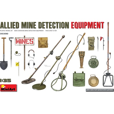 MiniArt Allied Mine Detection Equipment 1:35