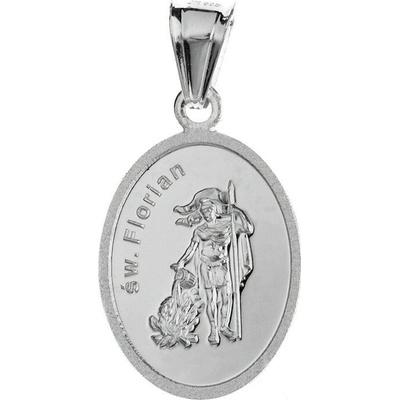 Argento Strieborný prívesok sv. Florián 85816