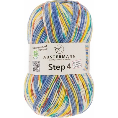 Austermann Step 4 Color 455 Pletací příze