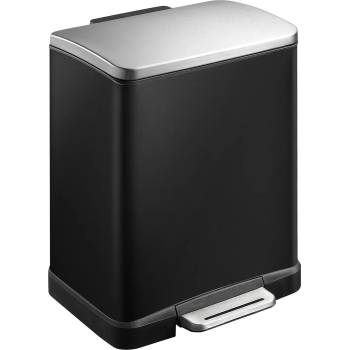 EKO-Europe Кош за отпадъци EKO Europe - E-Cube, 20 l, черен (EKO 926820 - BLACK)