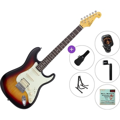 SX SST62+ /HSS Standard SET 3-Tone Sunburst Електрическа китара