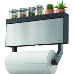 Metaltex Стенна поставка за кухненски ролки и фолио Tango Inox - Metaltex (254412 000)