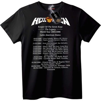 Helloween World Tour 2005/2006 Тениска - 7XL, Black