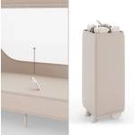 KinderKraft LEODY UP сгъваема бебешка кошара BEIGE (KCLEODUPBEG0000) - bebetabg