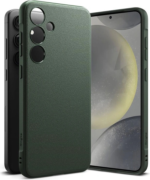 Ringke Противоударен Силиконов Калъф за Samsung S24, Ringke Onyx Case, Зелен (8809961782862)