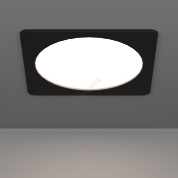 EGLO 901393 - вградено LED таванно осветително тяло FUEVA LED/18, 5W/230V 21, 6x21, 6 cm черно (EG901393)