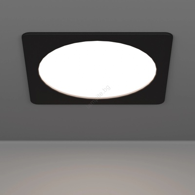 EGLO 901393 - вградено LED таванно осветително тяло FUEVA LED/18, 5W/230V 21, 6x21, 6 cm черно (EG901393)