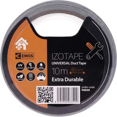 Emos F6030 Univerzální páska DUCT TAPE 48 mm x 10 m 10 ks