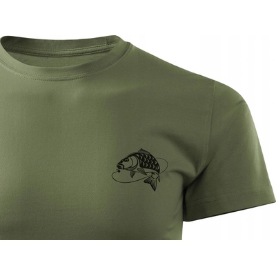 ForestMax rybárske tričko T-shirt s potlačou krátky rukáv