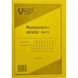 VECTRALINE Формуляр за дневник за обучение по безопасност vectraline a/4, стоящ 20 листа bvall349 (bvall349)