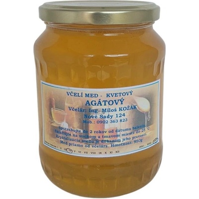 Med akátový 950g přímo od včelaře