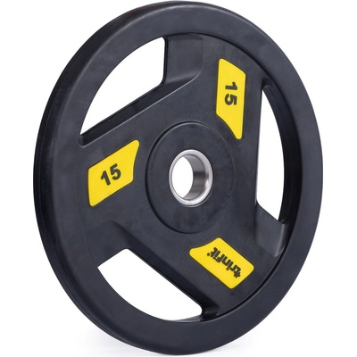 TRINFIT Kotúč olympijský kov pogumovaný 15 kg 50 mm
