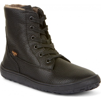 Froddo zimní boty barefoot tex laces dětské AW black