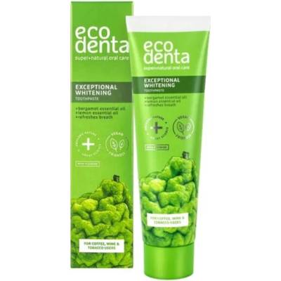 Ecodenta bieliaca zubná pasta Anti-Coffee & Anti-Tobacco s bergamotom a citrónom 100 ml