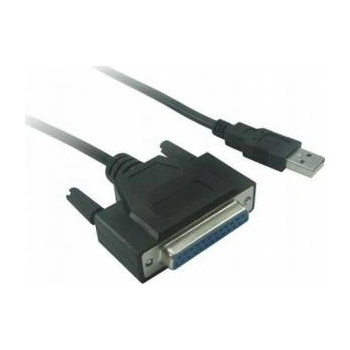 PremiumCord USB cable for printer, USB to parallel port