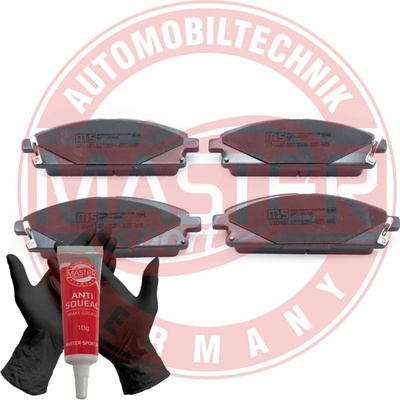 Sada brzdových platničiek kotúčovej brzdy MASTER-SPORT GERMANY Premium 13046133122N-SET-MS