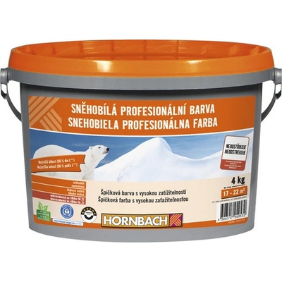 Hornbach 4 kg Sněhobílá