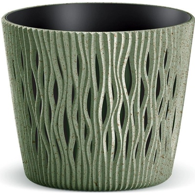 Prosperplast Květináč SCANDY ECO zelený, 22,5 cm