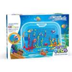 Man Yuk Toys Играчка Pudgy с кошница за съхранение, синя