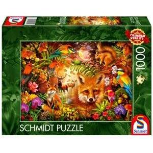 Schmidt Spiele Blossoms, Fur and Feathers (1000 pieces)
