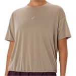 Asics Дамска тениска Asics Women's Nagino Run S/S Top Running shirt - Greige - размер XL (916-7051-0115)