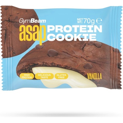GymBeam ASAP Protein Cookie vanilka 70 g