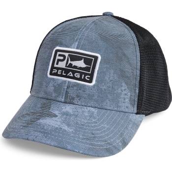 PELAGIC Шапка с козирка pelagic offshore open seas cap low profile trucker black