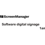 ScreenManager Софтуер за дигитални табели Enterprise SCREENMANAGER 1 година