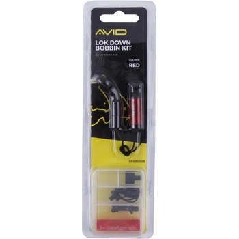 Avid Carp Swinger Lok Down Bobbin Kit červená