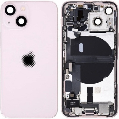 Kryt Apple iPhone 13 Mini zadní Housing s Malými Díly růžový