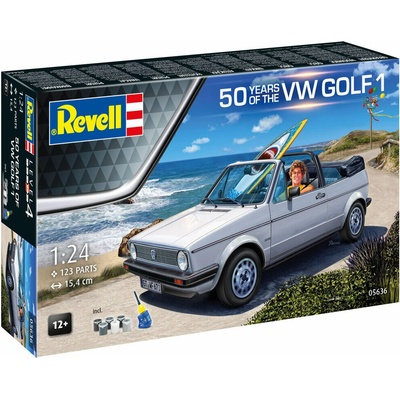 REVELL GiftSet auto 05636 50 Years of the VW Golf 1 1:24