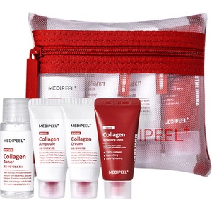 MEDI-PEEL Red Lacto Peptide Collagen Skin Care Trial Kit - Мини комплект за грижа за лице с колаген и пептиди
