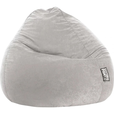 Beanbag sedací vak Easy XXL 80 x 130 cm šedý