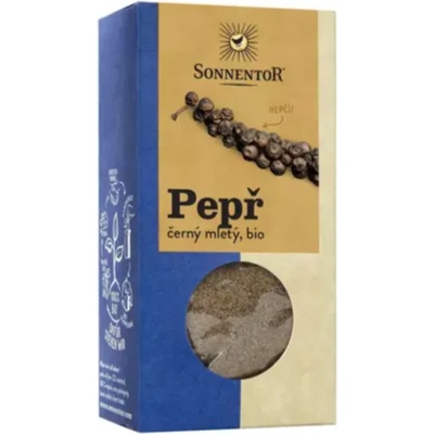 SONNENTOR - Черен пипер, смлян, БИО, 50 гр