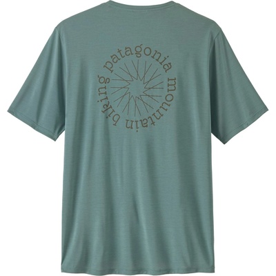Patagonia Мъжка спортна тениска Patagonia Cap Cool Daily Shirt Spoke Stencil Sport shirt - Blue Sage / Light Blue Sage X-Dye - размер M (216-7991-0213)