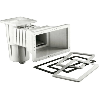 Kripsol Skimmer sanie 400 x 230 mm, pre fólie, s vákuovým kotúčom