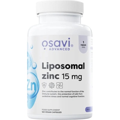 Osavi Liposomal Zinc 15 mg | Liposovit® [120 капсули]