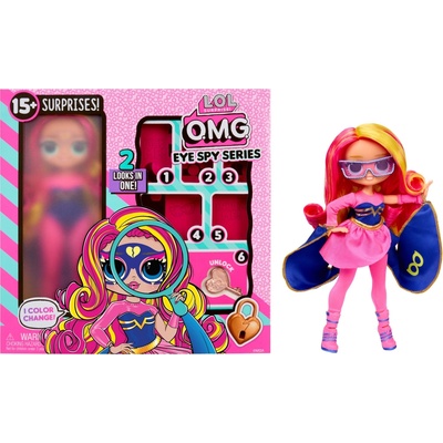 LOL Surprise OMG EYE SPY SUPERHERO Bábika Módna Sabrina Sky 542667