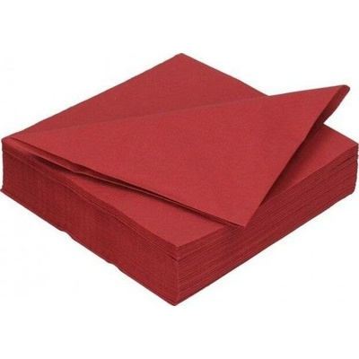 DUNI Ubrousek 33x33cm 2V 125ks bordó