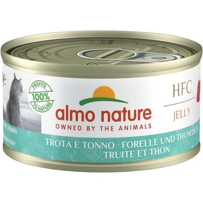 Almo Nature HFC Pstruh a tuňák Jelly 24 x 70 g