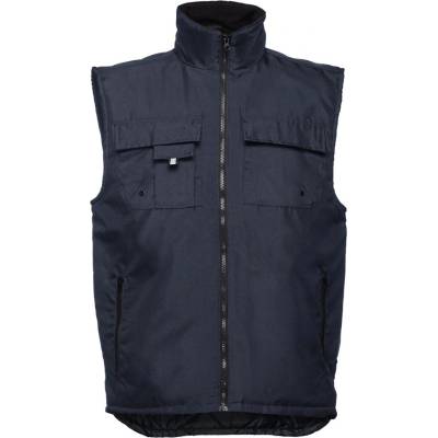 TH Clothes Stockholm pracovná vesta s vypchávkou námornícka modrá
