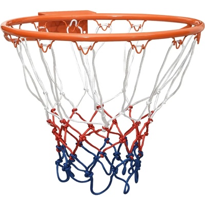 vidaXL Баскетболен ринг оранжев 39 см стомана (93660)
