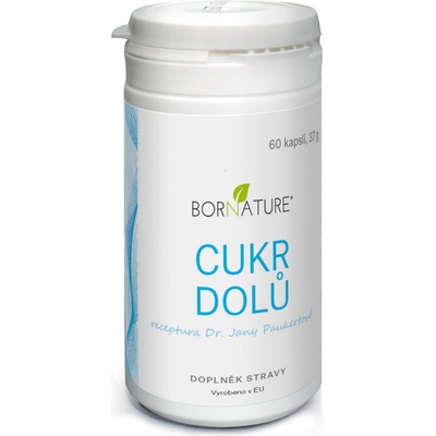 Bornature Cukr dolu po 533 mg 60 kapslí